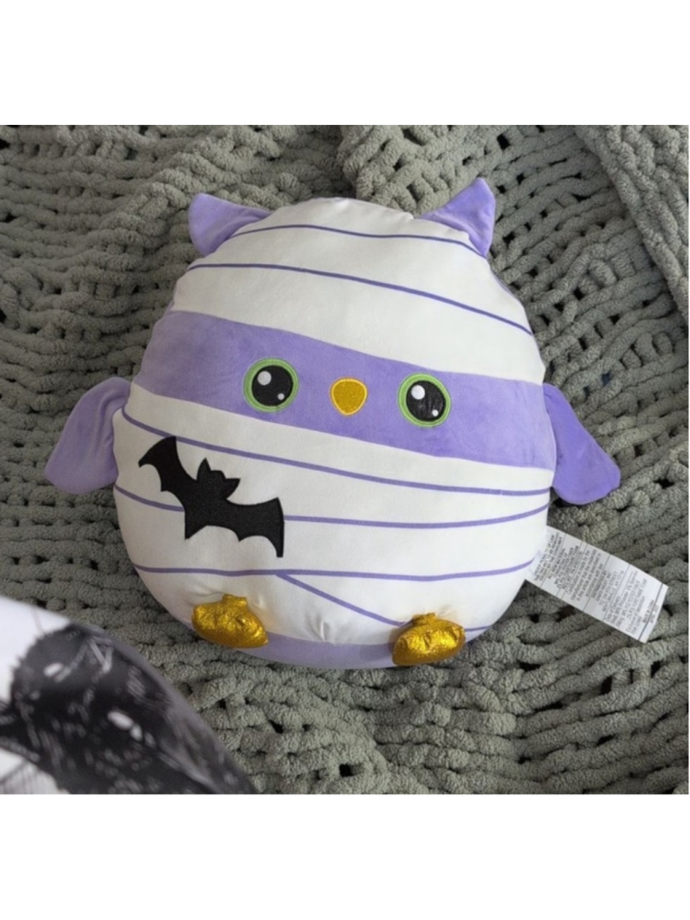 Member's Mark Halloween Mummy Owl Plush Toy